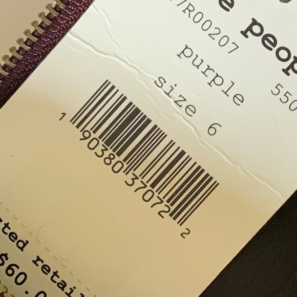 Free People Retro Bodycon Mini Skirt in Purple CA - Picture 7 of 7